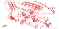VOOR RUITESPROEIER (LH) (2) voor Honda CR-V DIESEL 1.6 COMFORT 5 deuren 6-versnellings handgeschakelde versnellingsbak 2015