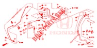 AIRCONDITIONER (FLEXIBLES/TUYAUX) (LH) (3) voor Honda CR-V DIESEL 1.6 COMFORT 5 deuren 9-traps automatische versnellingsbak 2015
