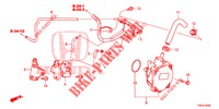 INSTALLATIEPIJP/VACUUMPOMP (DIESEL) (1) voor Honda CR-V DIESEL 1.6 ELEGANCE NAVI 4WD 5 deuren 6-versnellings handgeschakelde versnellingsbak 2015