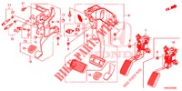 PEDAAL (LH) voor Honda CR-V DIESEL 1.6 ELEGANCE NAVI 4WD 5 deuren 6-versnellings handgeschakelde versnellingsbak 2015
