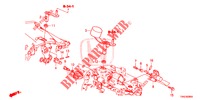 SELECTION ARM / ARM LEVER SELECTION (DIESEL) (2) voor Honda CR-V DIESEL 1.6 ELEGANCE NAVI 4WD 5 deuren 6-versnellings handgeschakelde versnellingsbak 2015