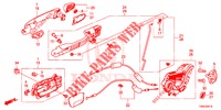 ACHTER PORTIER SLOTEN/BUITEN HENDEL  voor Honda CR-V DIESEL 1.6 EXECUTIVE NAVI 5 deuren 6-versnellings handgeschakelde versnellingsbak 2015