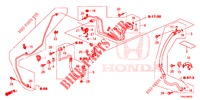 AIRCONDITIONER (FLEXIBLES/TUYAUX) (LH) (3) voor Honda CR-V DIESEL 1.6 EXECUTIVE NAVI 5 deuren 6-versnellings handgeschakelde versnellingsbak 2015