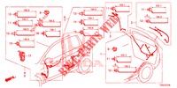 BEDRADINGSBUNDEL (LH) (5) voor Honda CR-V DIESEL 1.6 EXECUTIVE NAVI 5 deuren 6-versnellings handgeschakelde versnellingsbak 2015