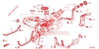 BRANDSTOF VUL PIJP (DIESEL) voor Honda CR-V DIESEL 1.6 EXECUTIVE NAVI 5 deuren 6-versnellings handgeschakelde versnellingsbak 2015