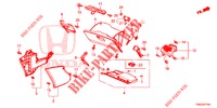 INSTRUMENTEN AFWERKING (COTE DE PASSAGER) (LH) voor Honda CR-V DIESEL 1.6 EXECUTIVE NAVI 5 deuren 6-versnellings handgeschakelde versnellingsbak 2015