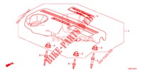 MOTOR AFDEKKING (DIESEL) voor Honda CR-V DIESEL 1.6 EXECUTIVE NAVI 5 deuren 6-versnellings handgeschakelde versnellingsbak 2015