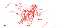 TURBOLADER (DIESEL) (1) voor Honda CR-V DIESEL 1.6 EXECUTIVE NAVI 5 deuren 6-versnellings handgeschakelde versnellingsbak 2015