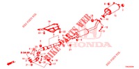 UITLAATPIJP/GELUIDDEMPER (DIESEL) (2) voor Honda CR-V DIESEL 1.6 EXECUTIVE NAVI 5 deuren 6-versnellings handgeschakelde versnellingsbak 2015