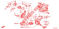 WATERPOMP/THERMOSTAAT (DIESEL) voor Honda CR-V DIESEL 1.6 EXECUTIVE NAVI 5 deuren 6-versnellings handgeschakelde versnellingsbak 2015