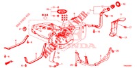 BRANDSTOF VUL PIJP (DIESEL) voor Honda CR-V DIESEL 1.6 INNOVA 5 deuren 9-traps automatische versnellingsbak 2015