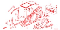 BUITEN PANELEN/DAK PANEEL  voor Honda CR-V DIESEL 1.6 INNOVA 5 deuren 9-traps automatische versnellingsbak 2015