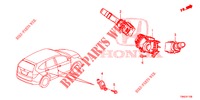 COMBINATIESCHAKELAAR  voor Honda CR-V DIESEL 1.6 INNOVA 5 deuren 9-traps automatische versnellingsbak 2015