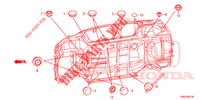 DOORVOERTULLE (INFERIEUR) voor Honda CR-V DIESEL 1.6 INNOVA 5 deuren 9-traps automatische versnellingsbak 2015