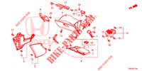 INSTRUMENTEN AFWERKING (COTE DE PASSAGER) (LH) voor Honda CR-V DIESEL 1.6 INNOVA 5 deuren 9-traps automatische versnellingsbak 2015
