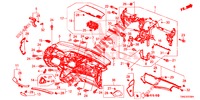 INSTRUMENTEN PANEEL BOVEN (LH) voor Honda CR-V DIESEL 1.6 INNOVA 5 deuren 9-traps automatische versnellingsbak 2015