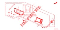 MIDDEN DISPLAY (LH) voor Honda CR-V DIESEL 1.6 INNOVA 5 deuren 9-traps automatische versnellingsbak 2015