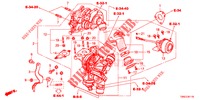 TURBOLADER (DIESEL) (2) voor Honda CR-V DIESEL 1.6 INNOVA 5 deuren 9-traps automatische versnellingsbak 2015