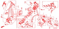 VOOR ZITTING/VEILIGHEIDSRIEMEN  voor Honda CR-V DIESEL 1.6 INNOVA 5 deuren 9-traps automatische versnellingsbak 2015
