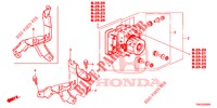 VSA MODULATOR(RH)('00 )  voor Honda CR-V DIESEL 1.6 INNOVA 5 deuren 9-traps automatische versnellingsbak 2015