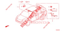 BEDRADINGSBUNDEL (LH) (6) voor Honda CR-V DIESEL 1.6 EXCLUSIVE NAVI 4WD 5 deuren 6-versnellings handgeschakelde versnellingsbak 2015