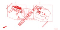 PAKKINGPAKKET/ VERSNELLINGSBAKSAMENSTEL (DIESEL) voor Honda CR-V DIESEL 1.6 EXCLUSIVE NAVI 4WD 5 deuren 6-versnellings handgeschakelde versnellingsbak 2015