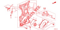 KETTINGKAST (DIESEL) (2.2L) voor Honda CR-V DIESEL 2.2 EXCLUSIVE 5 deuren 6-versnellings handgeschakelde versnellingsbak 2013