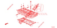 KLEP STANG AFDICHTING/GLOEIBOUGIE (DIESEL) (2.2L) voor Honda CR-V DIESEL 2.2 EXCLUSIVE 5 deuren 6-versnellings handgeschakelde versnellingsbak 2013