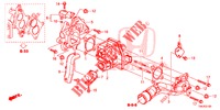 KOLKREGELKLEP (DIESEL) (2.2L) voor Honda CR-V DIESEL 2.2 EXCLUSIVE 5 deuren 6-versnellings handgeschakelde versnellingsbak 2013