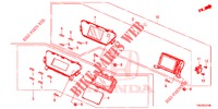 MIDDEN DISPLAY (LH) voor Honda CR-V DIESEL 2.2 EXCLUSIVE 5 deuren 6-versnellings handgeschakelde versnellingsbak 2013