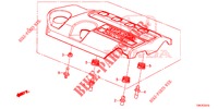 MOTOR AFDEKKING (DIESEL) (2.2L) voor Honda CR-V DIESEL 2.2 EXCLUSIVE 5 deuren 6-versnellings handgeschakelde versnellingsbak 2013