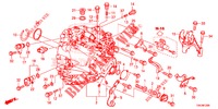 P.S. VERSNELLINGBOX (DIESEL) (2.2L) voor Honda CR-V DIESEL 2.2 EXCLUSIVE 5 deuren 6-versnellings handgeschakelde versnellingsbak 2013