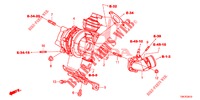 TURBOLADER (DIESEL) (2.2L) voor Honda CR-V DIESEL 2.2 EXCLUSIVE 5 deuren 6-versnellings handgeschakelde versnellingsbak 2013