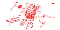 VERWARMING AANJAGER (LH) voor Honda CR-V DIESEL 2.2 EXCLUSIVE 5 deuren 6-versnellings handgeschakelde versnellingsbak 2013