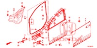 VOOR PORTIER PANELEN(2DE)  voor Honda CR-V DIESEL 2.2 EXCLUSIVE 5 deuren 6-versnellings handgeschakelde versnellingsbak 2013