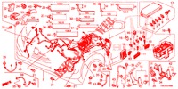 BEDRADINGSBUNDEL (LH) (1) voor Honda CR-V DIESEL 2.2 COMFORT 5 deuren 5-traps automatische versnellingsbak 2013