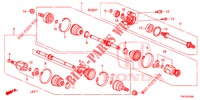 VOOR AANDRIJFAS/HALVE AS (DIESEL) (2.2L) voor Honda CR-V DIESEL 2.2 COMFORT 5 deuren 5-traps automatische versnellingsbak 2013