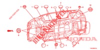 DOORVOERTULLE (INFERIEUR) voor Honda CR-V DIESEL 2.2 DIESEL ELEGANCE L 5 deuren 6-versnellings handgeschakelde versnellingsbak 2013