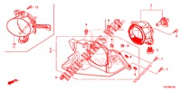 MISTLAMP  voor Honda CR-V DIESEL 2.2 ELEGANCE 5 deuren 6-versnellings handgeschakelde versnellingsbak 2013
