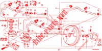 REM HOOFDCILINDER/HOOFDSPANNING (LH) (1) voor Honda CR-V DIESEL 2.2 EXCLUSIVE 5 deuren 5-traps automatische versnellingsbak 2013