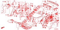 ACHTER ZIJDE VOERING(2DE)  voor Honda CR-V DIESEL 1.6 ELEGANCE 5 deuren 6-versnellings handgeschakelde versnellingsbak 2016