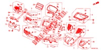 INSTRUMENTEN AFWERKING (COTE DE CONDUCTEUR) (LH) voor Honda CR-V DIESEL 1.6 ELEGANCE 5 deuren 6-versnellings handgeschakelde versnellingsbak 2016