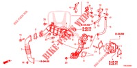 EGR KLEP (LP) (DIESEL) voor Honda CR-V DIESEL 1.6 EXECUTIVE NAVI 4WD 5 deuren 6-versnellings handgeschakelde versnellingsbak 2016