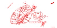 KOPPELING TERUGKEER (DIESEL) (1) voor Honda CR-V DIESEL 1.6 EXECUTIVE NAVI 4WD 5 deuren 6-versnellings handgeschakelde versnellingsbak 2016