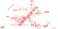 WATERSLANG/VERWARMING KANAAL (DIESEL) (1) voor Honda CR-V DIESEL 1.6 EXECUTIVE NAVI 4WD 5 deuren 6-versnellings handgeschakelde versnellingsbak 2016