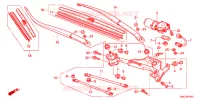 VOOR RUITESPROEIER (LH) voor Honda CRV DIESEL COMFORT 5 deuren 6-versnellings handgeschakelde versnellingsbak 2012