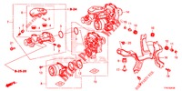 CILINDERSET, TANDEM MOTO (LH) voor Honda CR-V HYBRID 2.0 BASE 5 deuren CVT elektronische versnellingsbak 2019