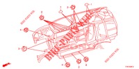 DOORVOERTULLE (INFERIEUR) voor Honda CR-V HYBRID 2.0 BASE 5 deuren CVT elektronische versnellingsbak 2019