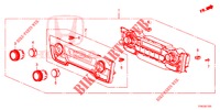 REGELAAR AUTOMATISCHE    AIRCO (2) voor Honda CR-V HYBRID 2.0 BASE 5 deuren CVT elektronische versnellingsbak 2019