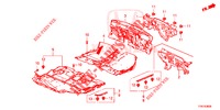 VLOERMAT/ISOLATOR  voor Honda CR-V HYBRID 2.0 BASE 5 deuren CVT elektronische versnellingsbak 2019